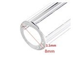 Nisorpa 12 Pack Borosilicate Glass Tubing 12