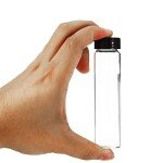 50mL Round Glass Reagent Bottles, 12 Pack