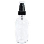 80-Pack 2 oz Clear Boston Round Bottles