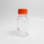 PEKYBIO 250ml Borosilicate Glass Media Bottles (2 Pack)