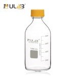 ULAB 1000ml Round Borosilicate Media Storage Bottles