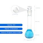 10 ML Graduated Volumetric Flask Set - 2 PCS