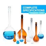 10 ML Graduated Volumetric Flask Set - 2 PCS