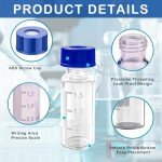 2mL HPLC Autosampler Vials with Screw Caps, 100 Pack