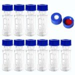 2mL HPLC Autosampler Vials with Screw Caps, 100 Pack