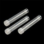 10pcs 10ml Plastic Test Tubes with Caps