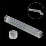 10pcs 10ml Plastic Test Tubes with Caps