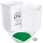 Large 125 Pack Plastic Weighing Boats - 330 mL
