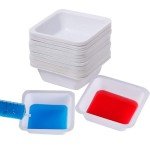 Medium Weigh Boats, 100ml, 63 Pack, Disposable Trays