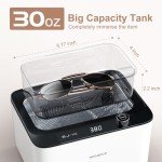 Hogance 30OZ Ultrasonic Jewelry Cleaner with 6 Modes