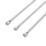 Stainless Steel Micro Sampling Scoop Set (5 Pack)