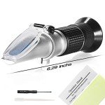 3-in-1 Handheld Antifreeze Refractometer with °F Display