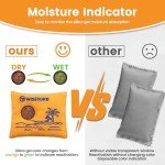 Wisesorb Rechargeable Desiccant Packs - 100g, 5pcs