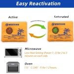 Wisesorb Rechargeable Desiccant Packs - 100g, 5pcs