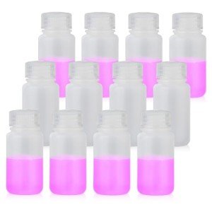 Labvida 12-Pack 60ml Plastic Reagent Bottles