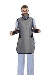 Lightweight Half Lead X-Ray Apron with Thyroid Shield