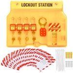 Lockout Tagout Station with Safety Padlocks and Tags