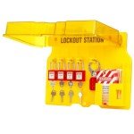 Lockout Tagout Station with Safety Padlocks and Tags