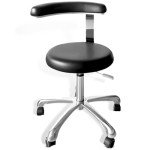 DENGTELI Height-Adjustable Medical Stool with Wheels