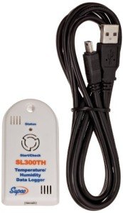 Supco SL300TH Mini Data Logger: Temp & Humidity