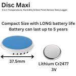 3-in-1 Wireless Indoor Outdoor Temperature & Humidity Monitor