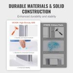 VEVOR Rolling Medical Storage Cart with Drawers