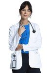 Cherokee Women's 28" Button-Up Lab Coat, White