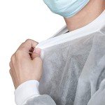 Disposable Lab Coats with Pockets - Pack of 10