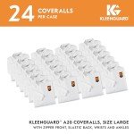 KleenGuard A20 White Elastic Wrist & Ankle Coverall