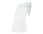 Suction Cup Brochure Holder for 4" Postcards
