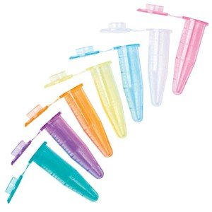 Assorted 0.6mL Microcentrifuge Tubes - 1,000 Pack