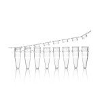 PEKYBIO 0.2mL PCR Tubes with Flat Caps - 125 Pcs