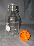 Pyrex 500mL Round Media Storage Bottle with Cap
