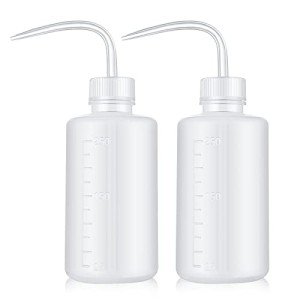 2-Pack 250ml Safety Squeeze Wash Bottles