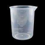 250ml-300ml Plastic Graduated Beaker - 1 Pack