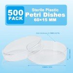 CryoKing 500 Sterile Thick Petri Dishes, 60mm