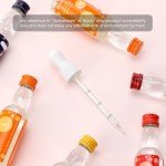 Aieve Glass Dropper Pipettes for Bubly Drops - 6 Pack