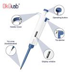 Okulab Adjustable Single-Channel Micropipette 0.1-2.5μl