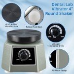 4" Round Lab Vibrator Shaker for Gypsum Mixing