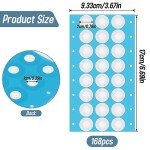 20mm Synthetic Filter Paper Stickers for Mushrooms