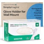 Acrylic Wall-Mounted Gloves and Tissue Dispenser