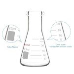 Stonylab 25ml Heavy Wall Erlenmeyer Flask - 1 Pack
