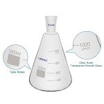 Borosilicate 1000 ml 24/40 Erlenmeyer Flask