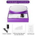 HYCC Magnetic Stirrer with 7 Stir Bars Set