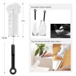 Extra Long Bottle and Straw Cleaning Brush Set
