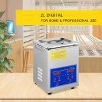 VEVOR 2L Ultrasonic Cleaner with Heater & Timer