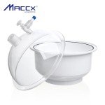 Maccx 250mm Vacuum Desiccator with Stopcock & O-Ring