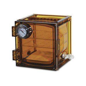 SP Bel-Art Amber Polycarbonate Vacuum Desiccator, 11L