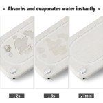 Instant-Dry Diatomite Sink Caddy – White Organizer