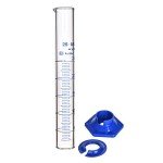 25ML Glass Graduated Cylinder with Plastic Base